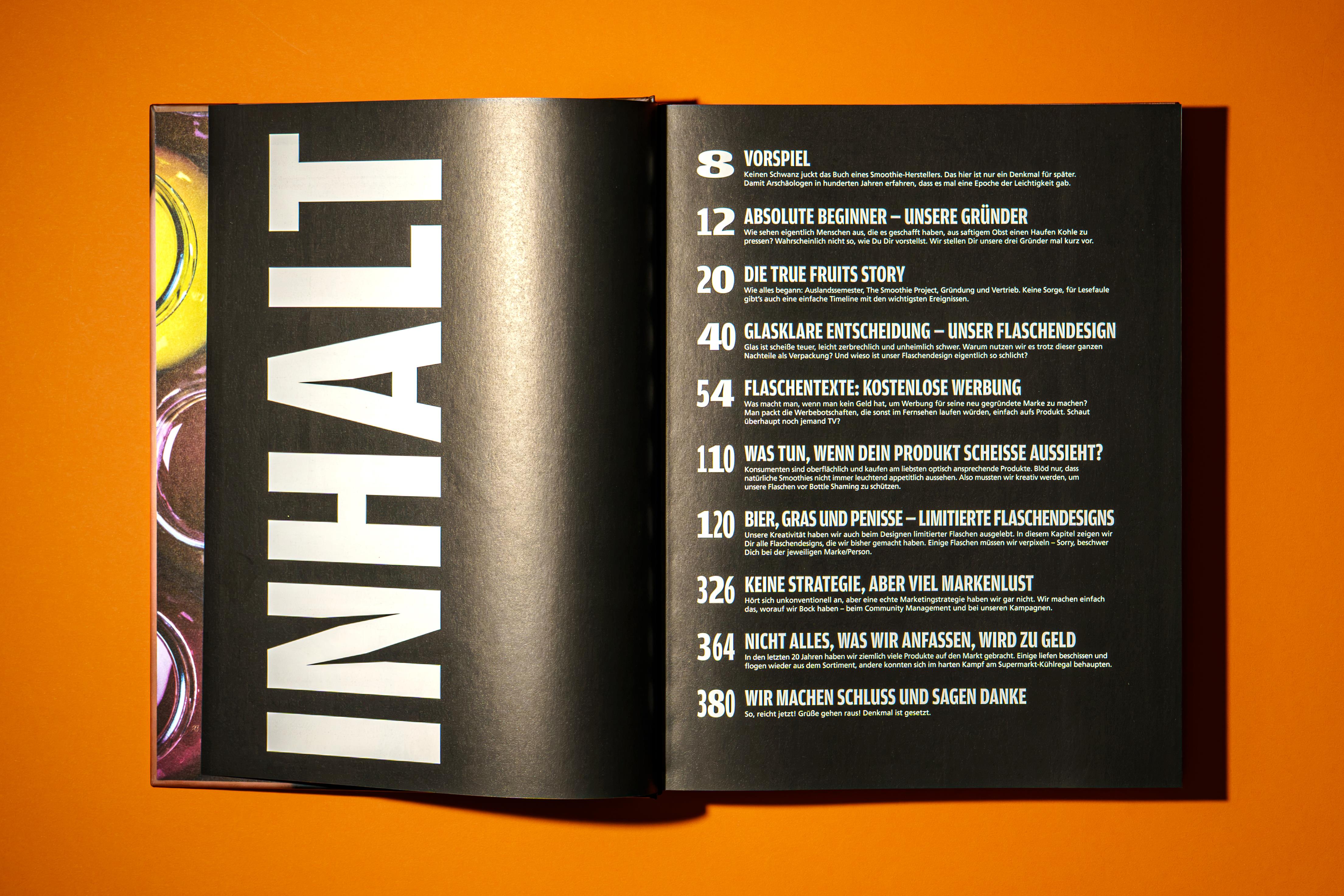 true fruits Buch "Maketing für´n Arsch"