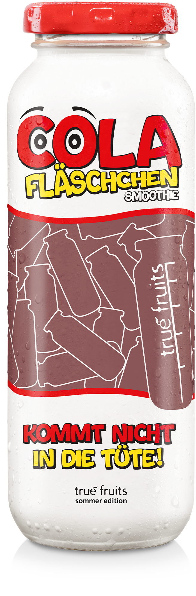 Colafläschchen Smoothie