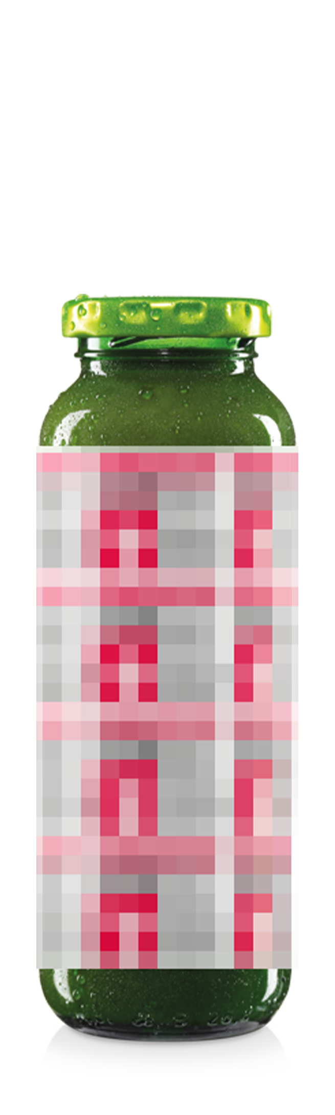 true fruits - limited edition no. 17 Einzelne Smoothieflasche der limited edition no. 17 auf weißem Hintergrund